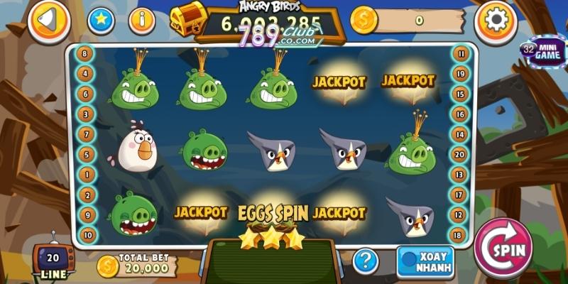 Chơi Angry Birds Slot 789club